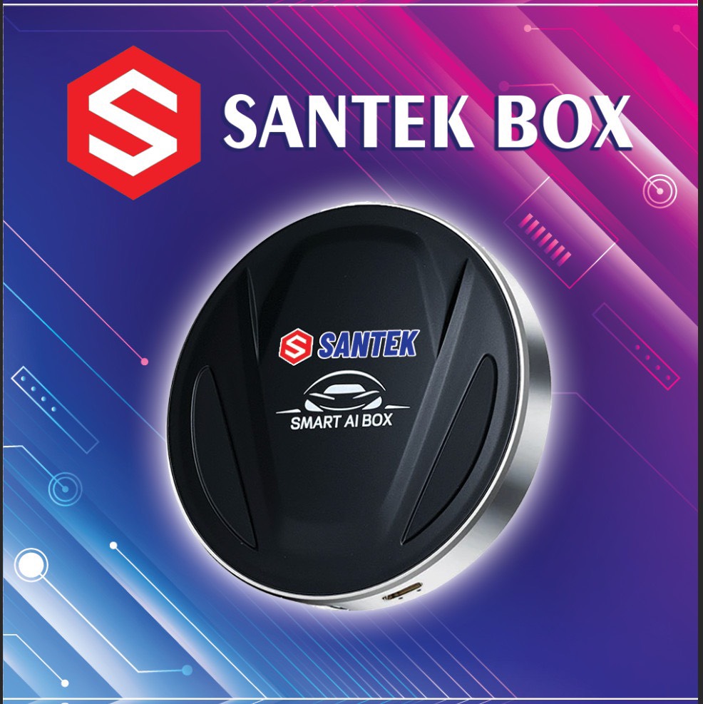 Android box ô tô Santek AI Box