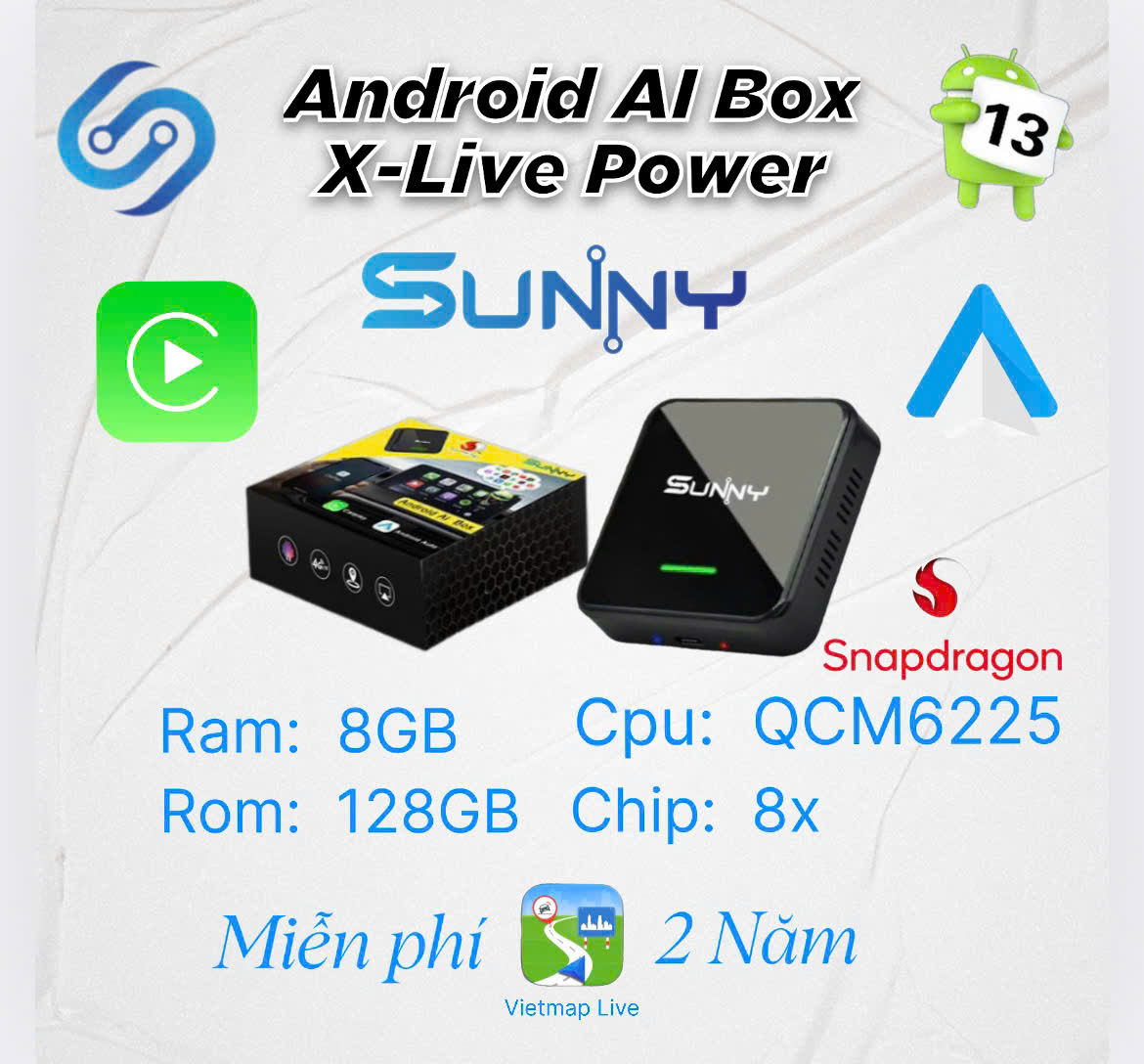 Android Box X Live Power Sunny